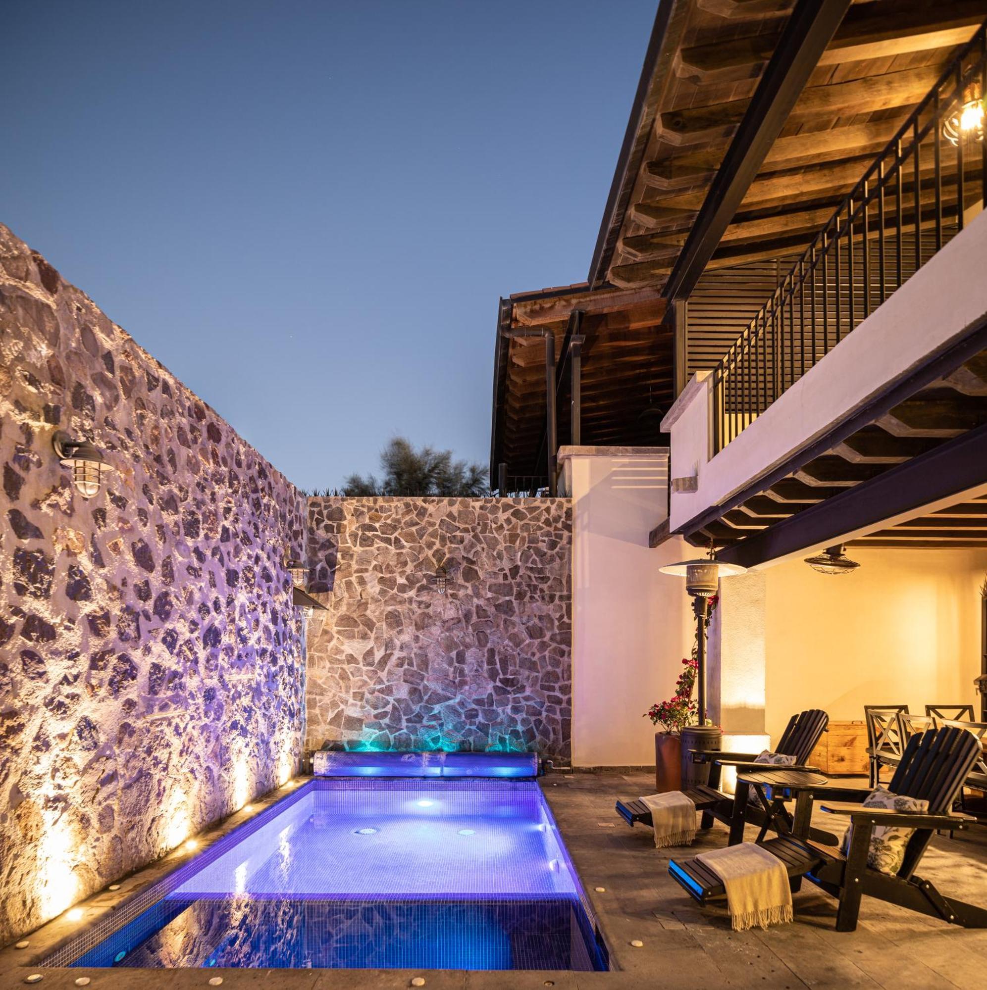 Private Jacuzzi & Pool, Elegant La Escondida 5Br Villa San Miguel de Allende Eksteriør billede